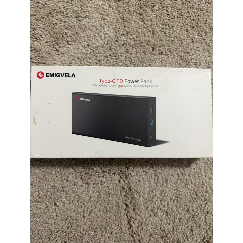 Emigvela 20000mAh Type-C PD 45W‎ Power Bank Fast Charger